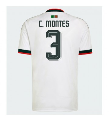 Mexico Cesar Montes #3 Udebanetrøje VM 2026 Kortærmet